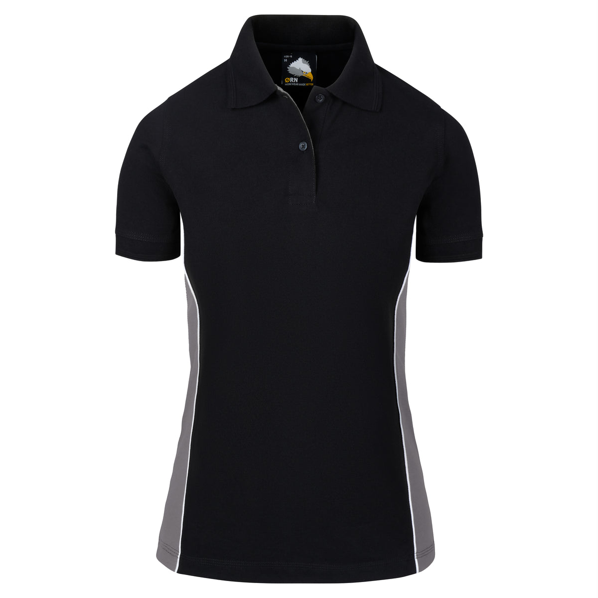 Two Tone Polo Shirt Female 1186