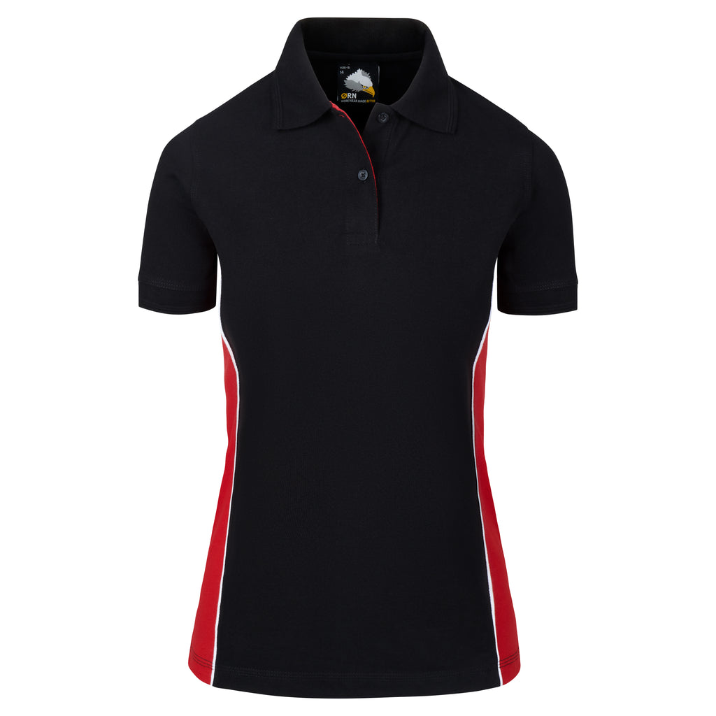 Two Tone Polo Shirt Female 1186