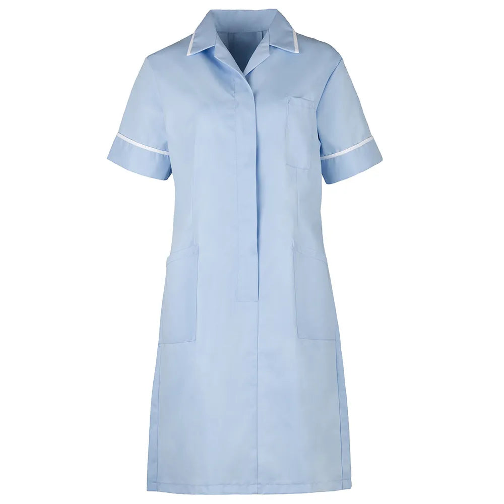 Revere Collar Female Dress D312