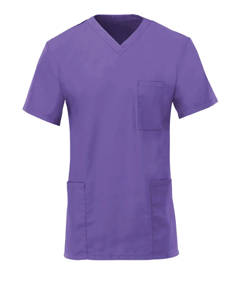 Lightweight Unisex Scrub Top D397
