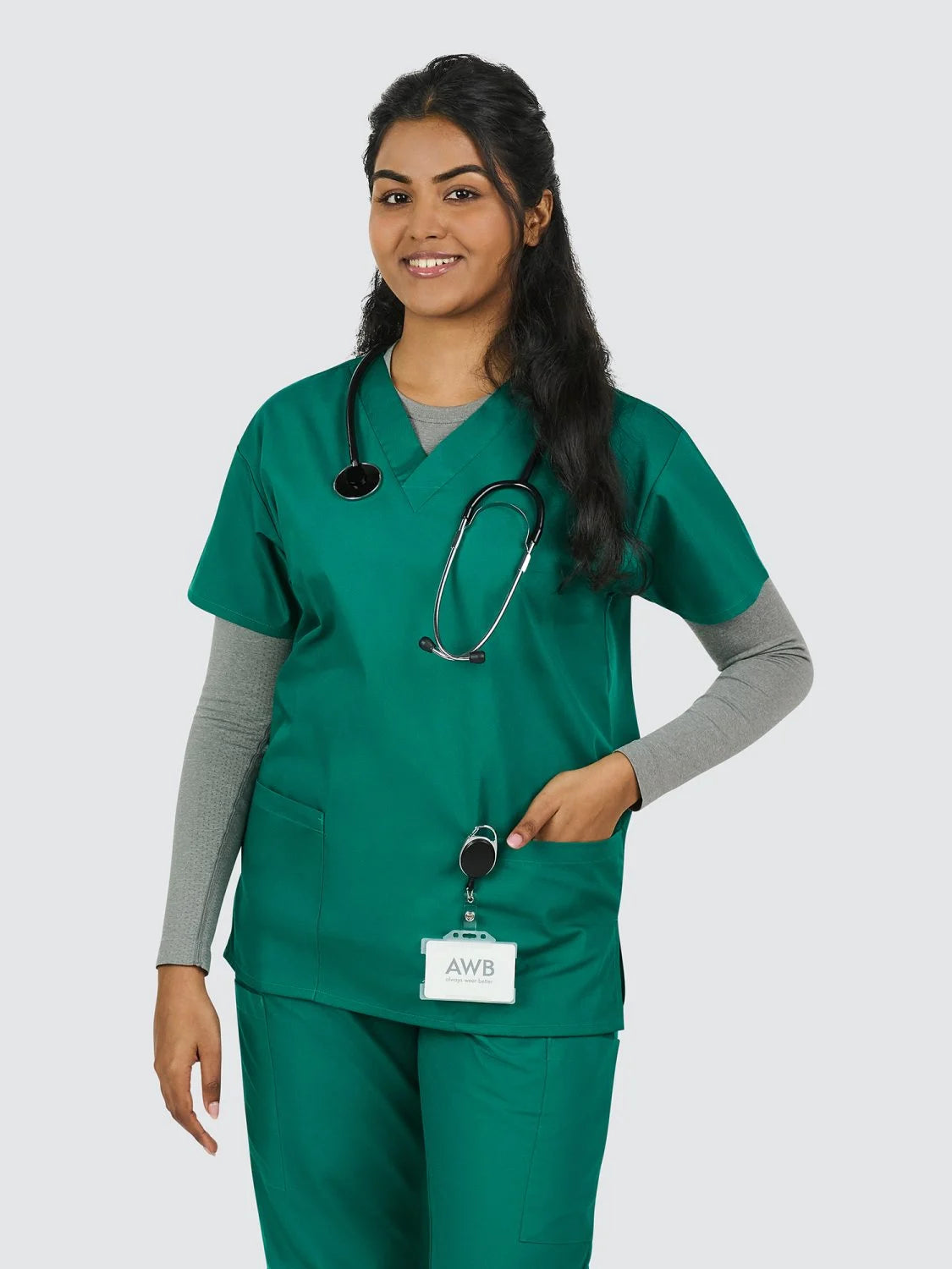 Galaxy Unisex Multi Pocket Scrub Top GXMP