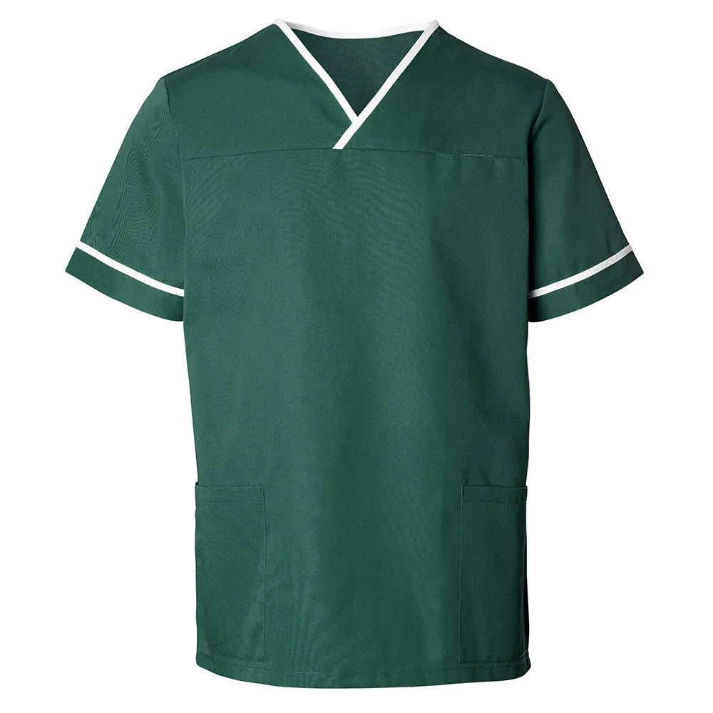 Contrast Trim Unisex Scrub Tunic HP20