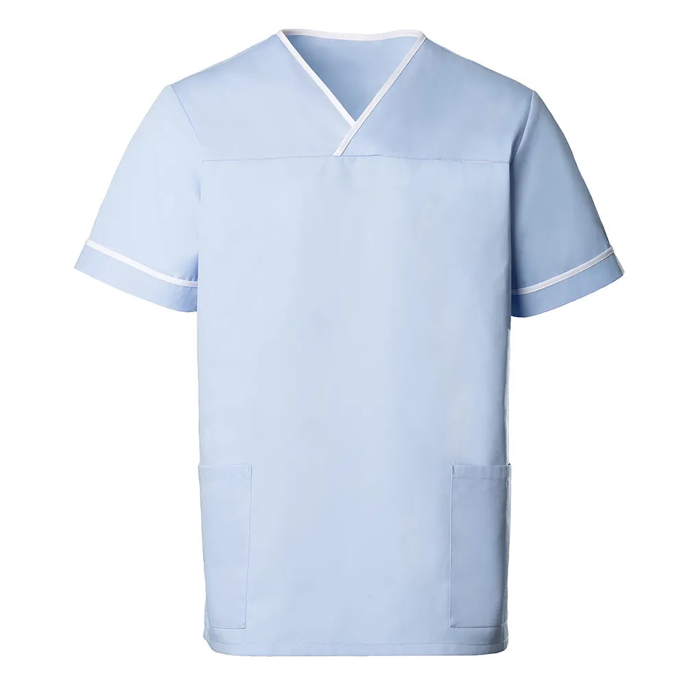 Contrast Trim Unisex Scrub Tunic HP20