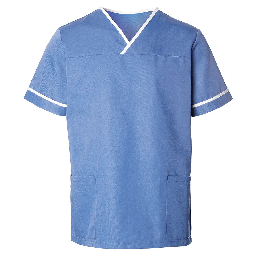 Contrast Trim Unisex Scrub Tunic HP20