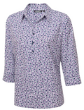 IZZY Print 3/4 Sleeve Blouse