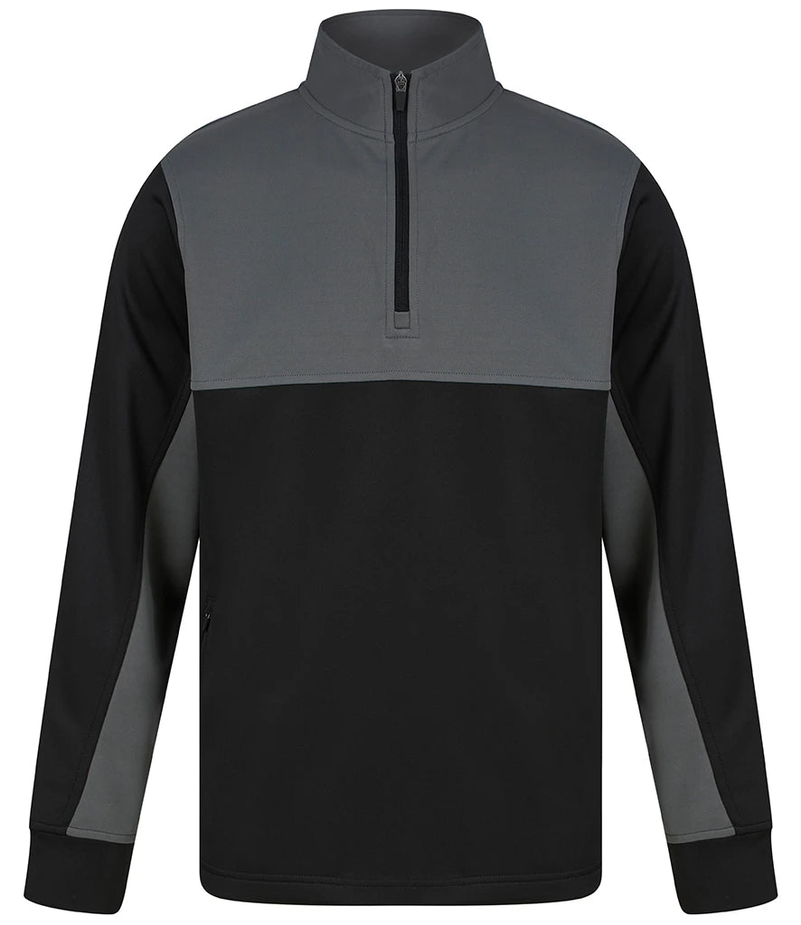 Kids Quarter Zip Tracksuit Top LV875