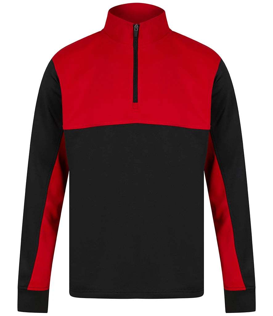 Kids Quarter Zip Tracksuit Top LV875