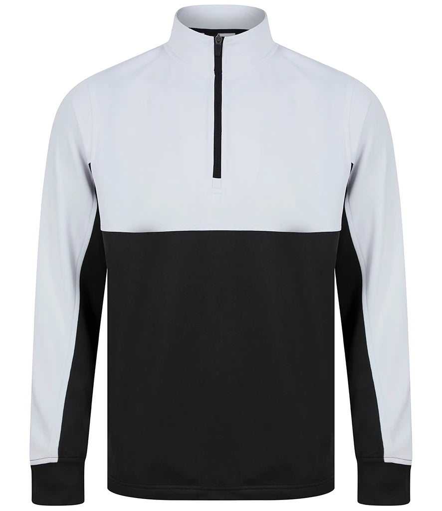 Kids Quarter Zip Tracksuit Top LV875