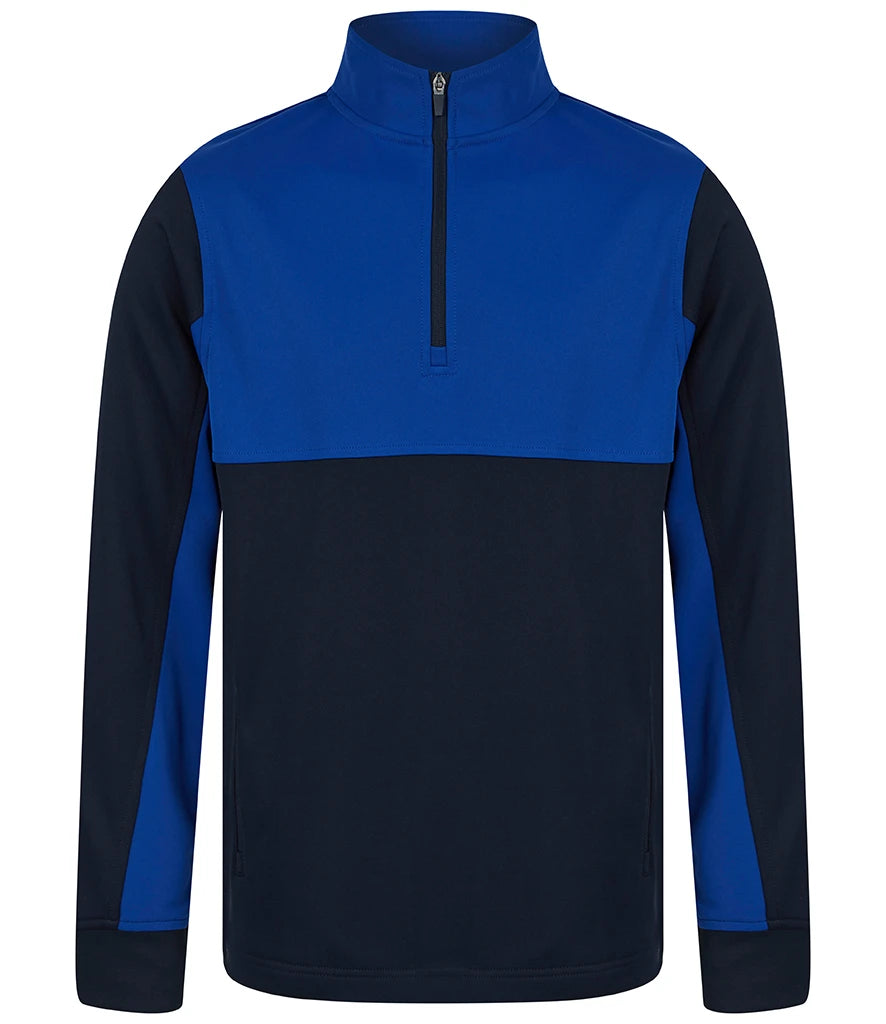 Kids Quarter Zip Tracksuit Top LV875