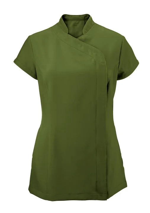 Asymmetrical Wrap Over Beauty Tunic NF59