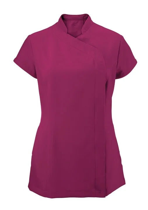 Asymmetrical Wrap Over Beauty Tunic NF59