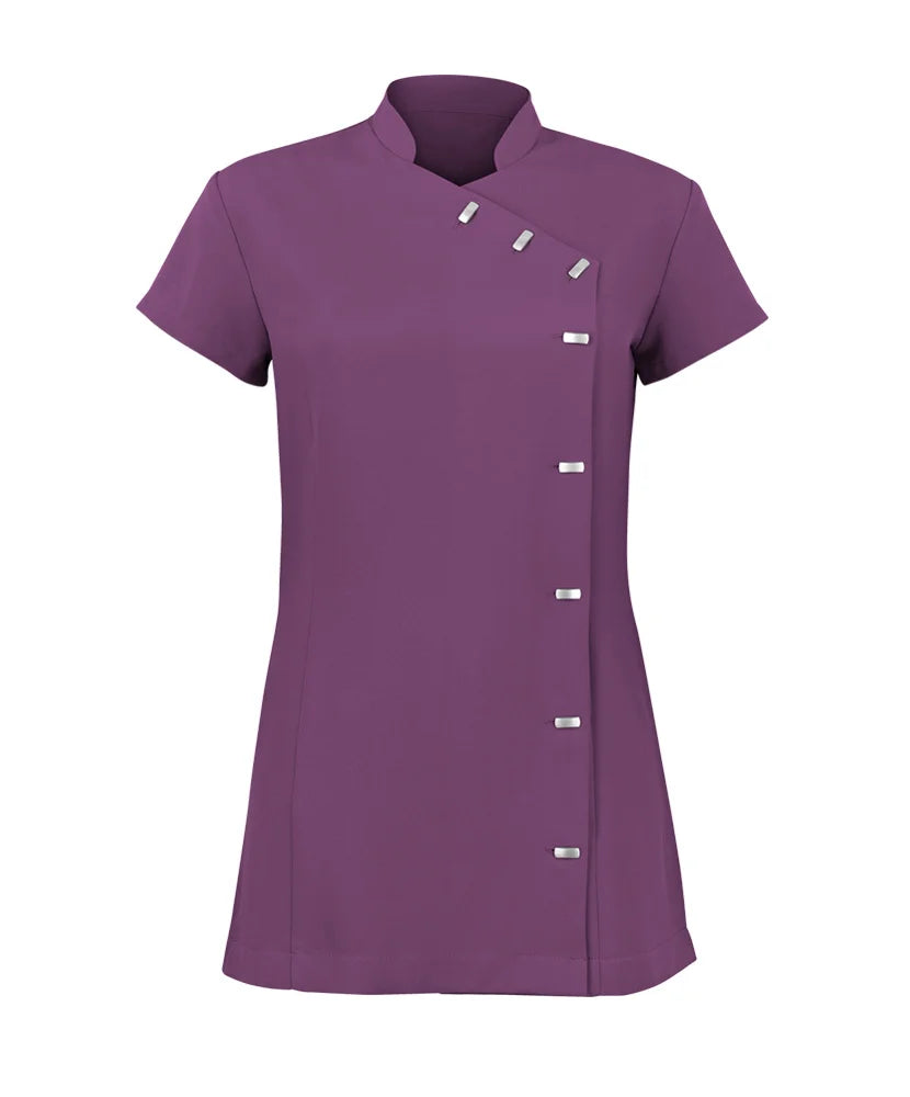 Womens Asymmetrical Button Beauty Tunic NF990