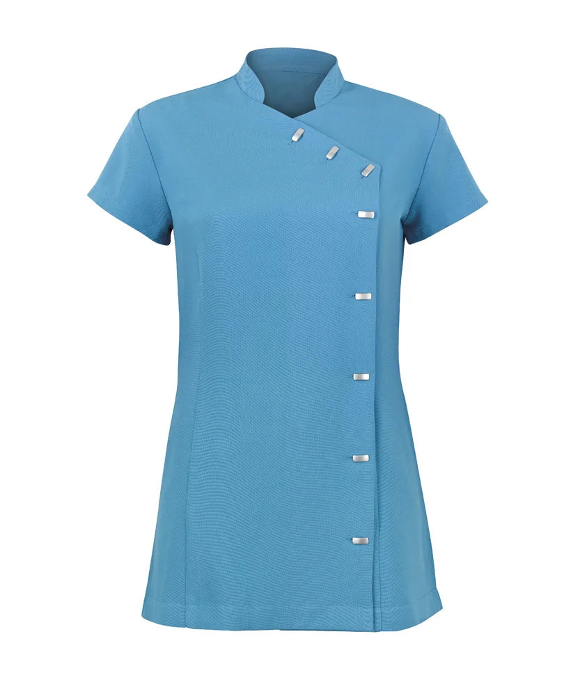 Womens Asymmetrical Button Beauty Tunic NF990