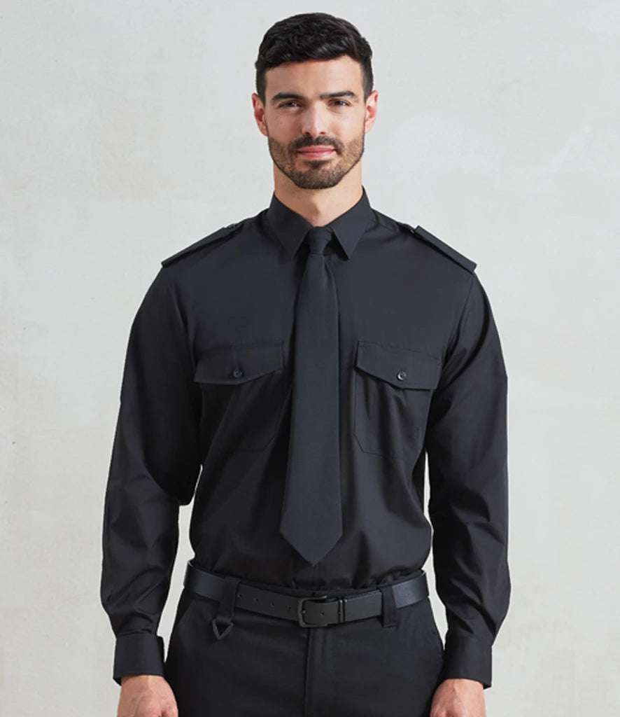 Long Sleeve Pilot Security Shirt PR210
