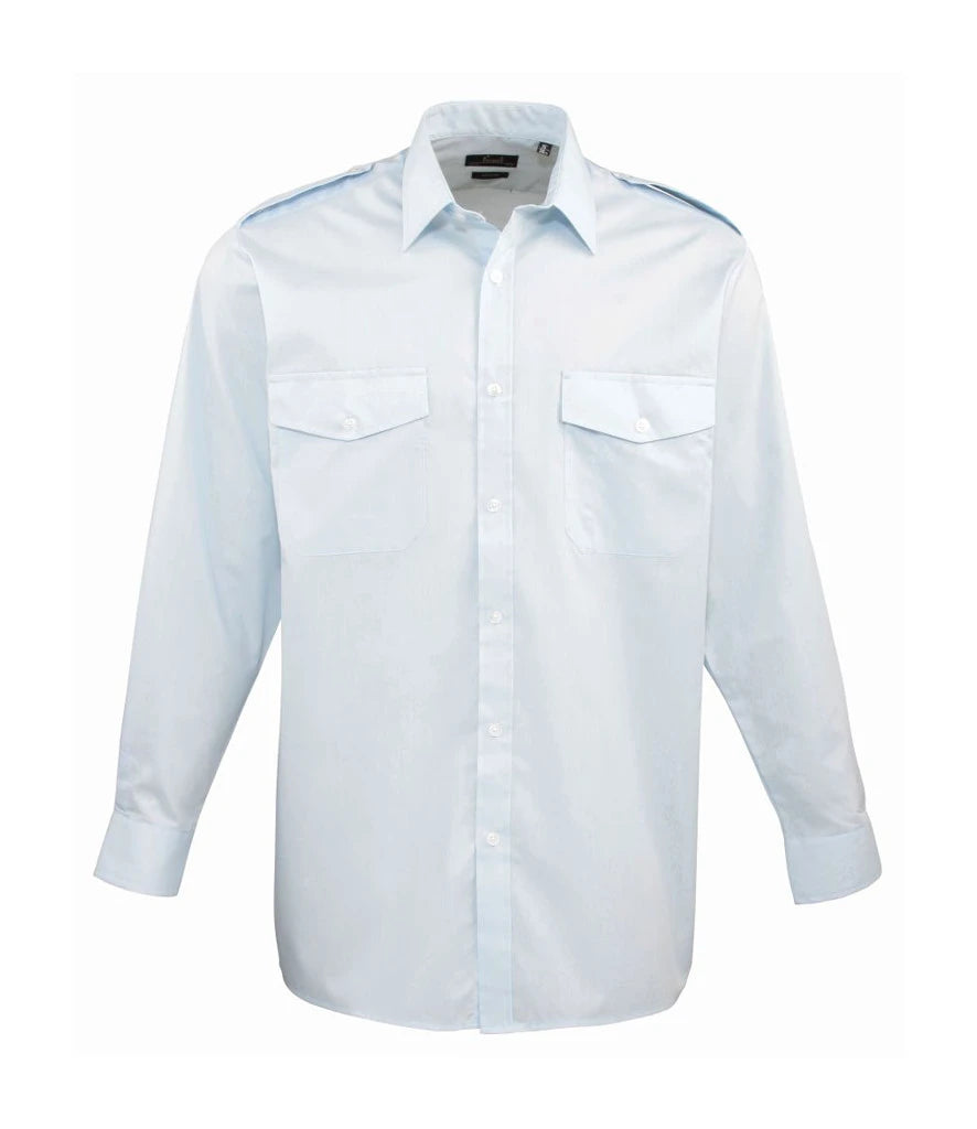 Long Sleeve Pilot Security Shirt PR210