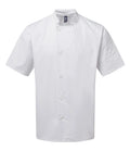 Essential Button Short Sleeve Chef's Jacket PR900