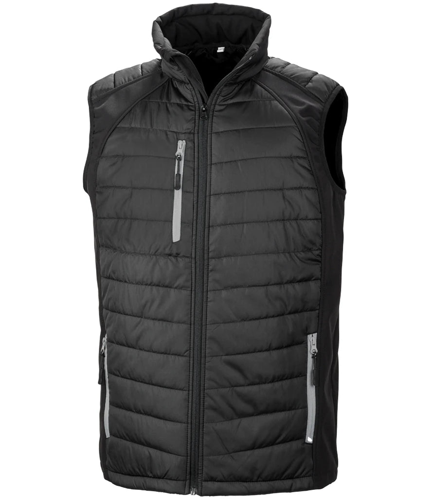 Recycled Compass Padded Gilet RS238
