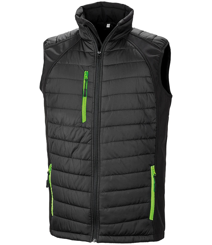 Recycled Compass Padded Gilet RS238