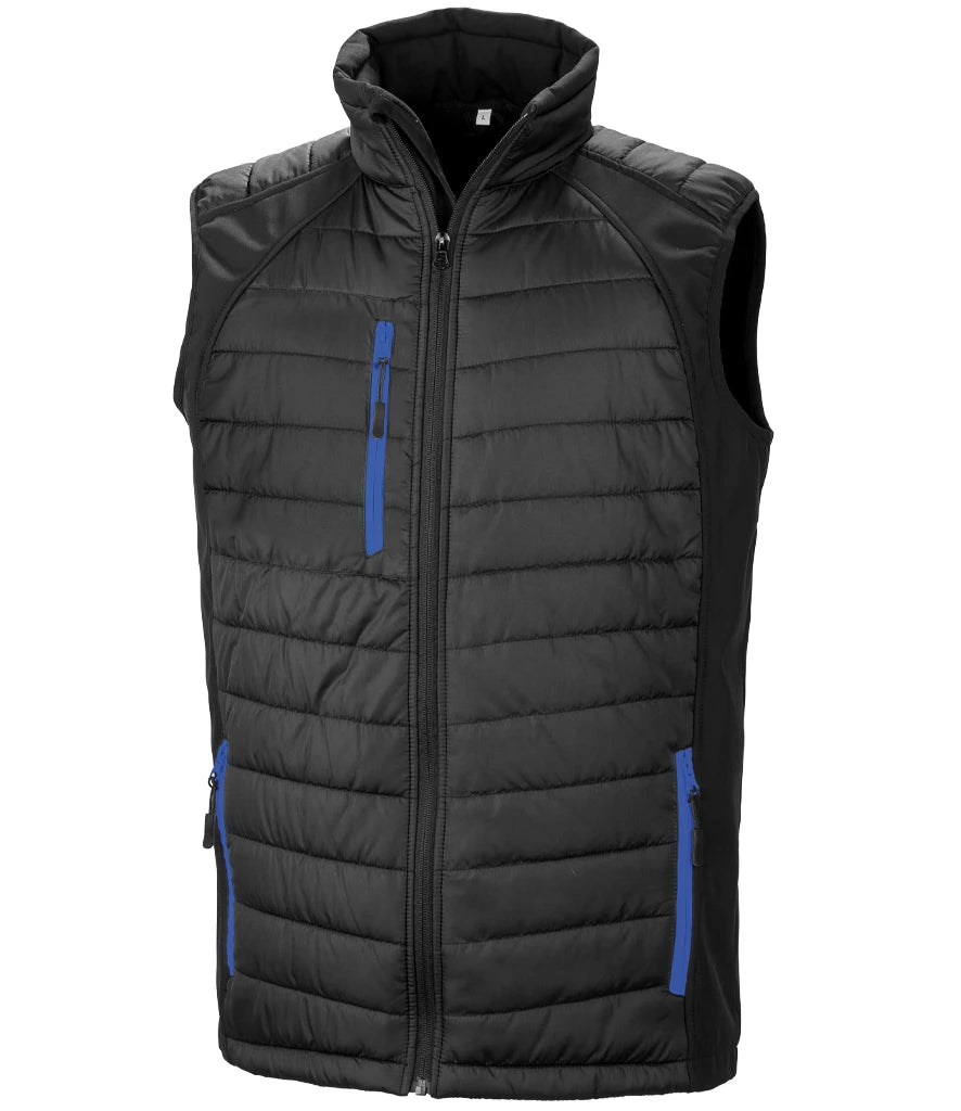 Recycled Compass Padded Gilet RS238