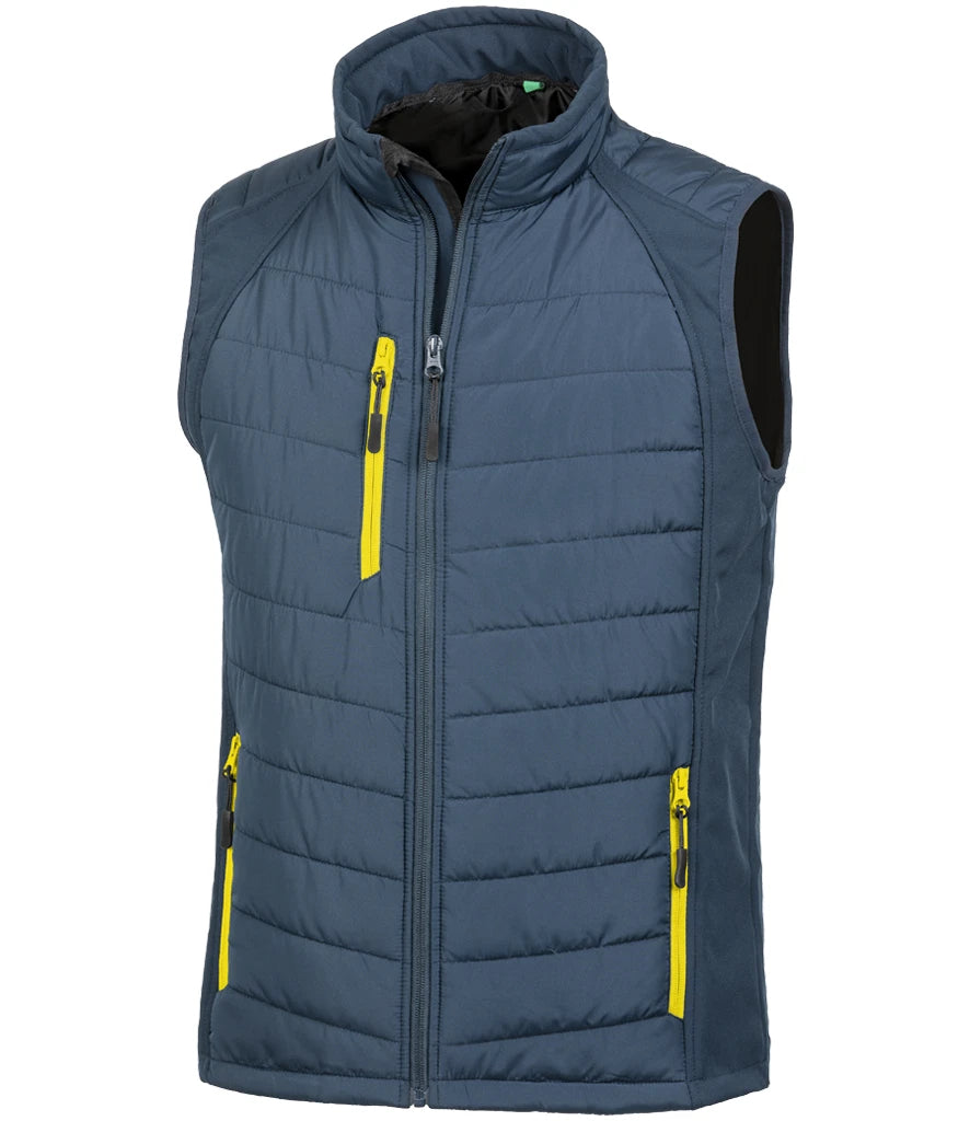 Recycled Compass Padded Gilet RS238