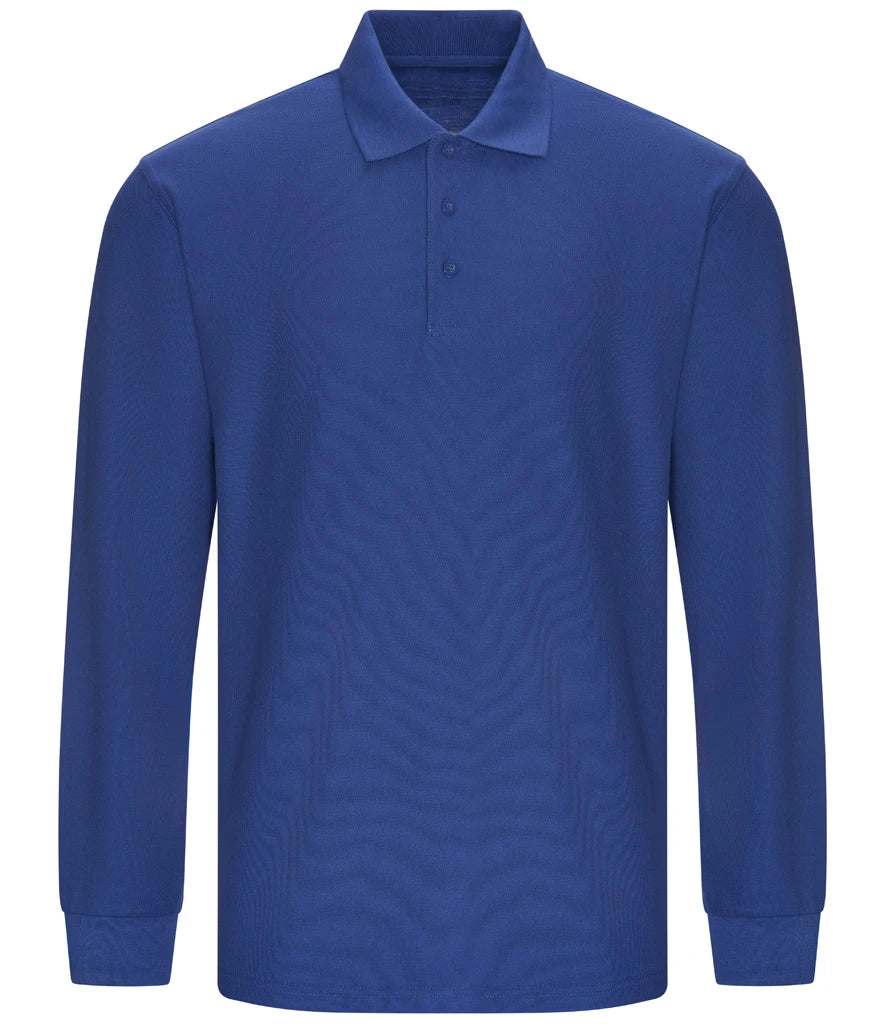 Pro Long Sleeve Piqué Polo Shirt RX102