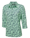 SIENNA Print 3/4 Sleeve Blouse with Collar