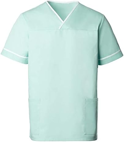 Contrast Trim Female Scrub Tunic HP21