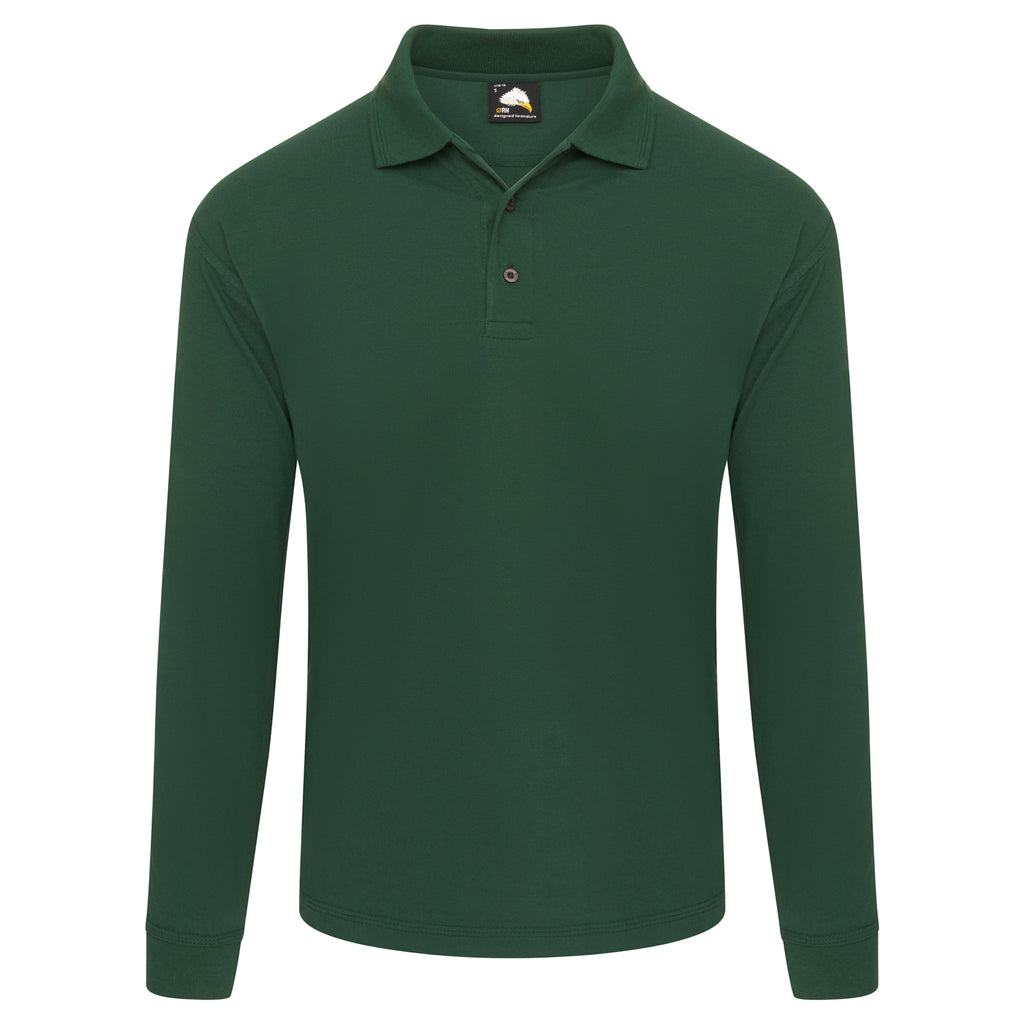 Weaver Premium Long Sleeve Polo Shirt 1170