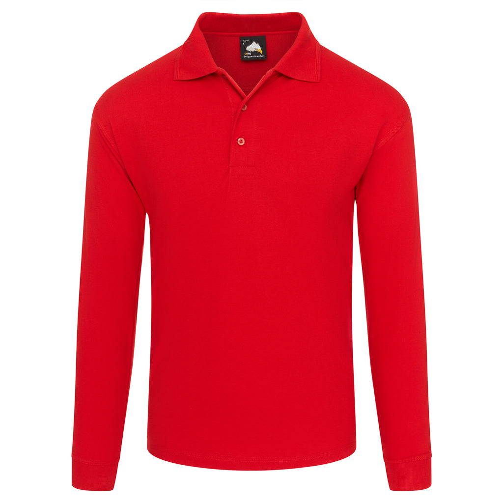 Weaver Premium Long Sleeve Polo Shirt 1170