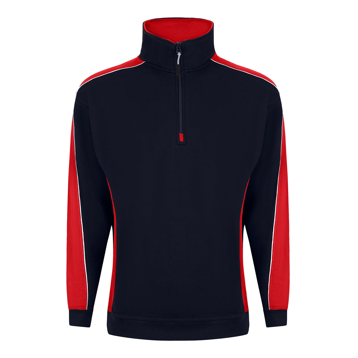 Avocet Two Tone Quarter Zip Sweat Shirt 1288