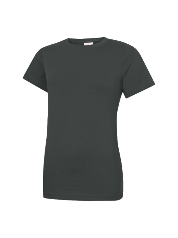 Ladies Classic Crew Neck Short Sleeve T Shirt UC318