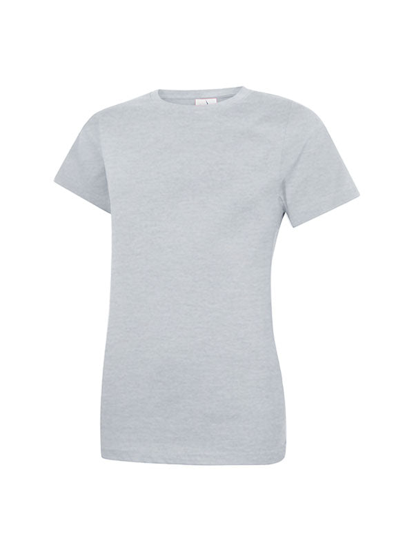 Ladies Classic Crew Neck Short Sleeve T Shirt UC318