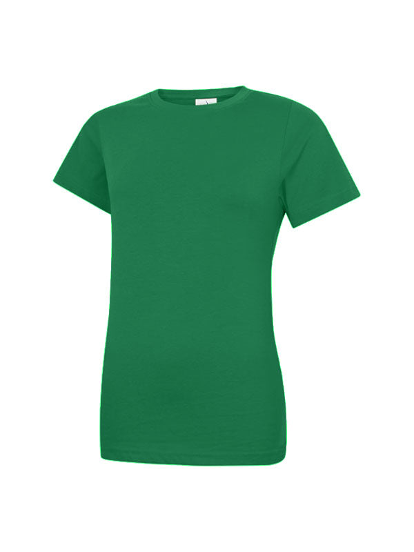 Ladies Classic Crew Neck Short Sleeve T Shirt UC318