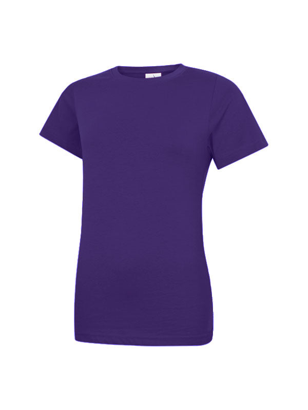 Ladies Classic Crew Neck Short Sleeve T Shirt UC318