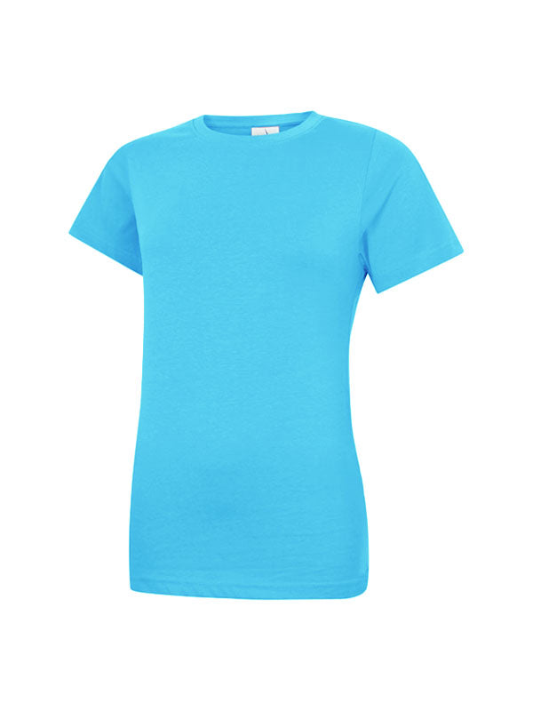 Ladies Classic Crew Neck Short Sleeve T Shirt UC318