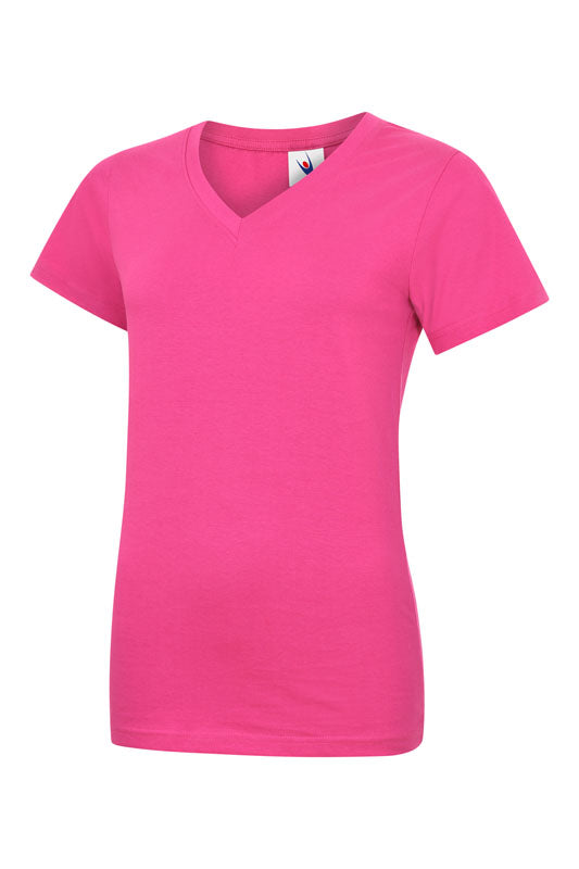 Ladies Classic V-Neck T-Shirt UC319