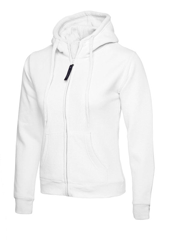 Ladies Classic Full Zip Hooded Sweatshirt UC505