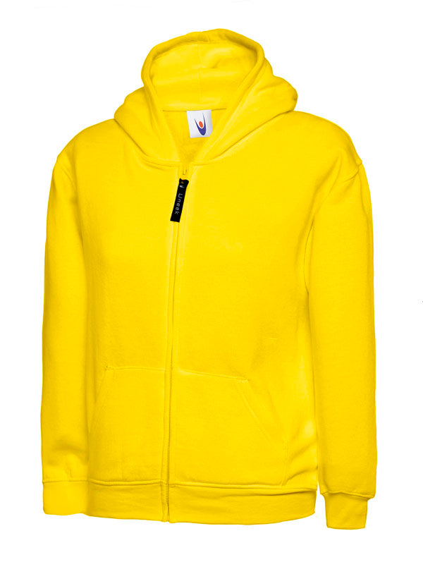 Childrens Classic Full Zip Hooded Sweatshirt UC506