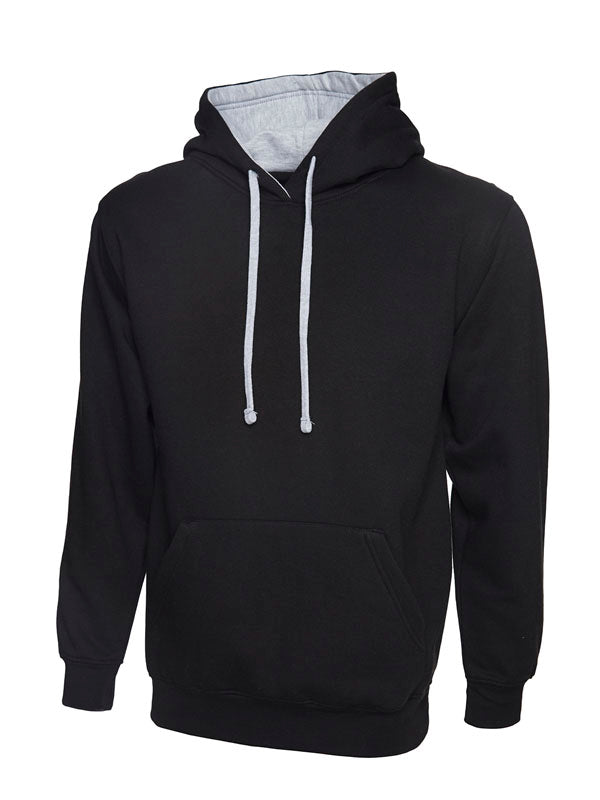 Contrast Hooded Sweatshirt UC507