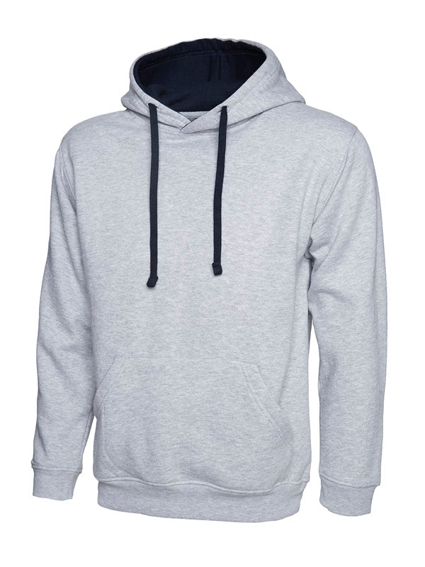 Contrast Hooded Sweatshirt UC507