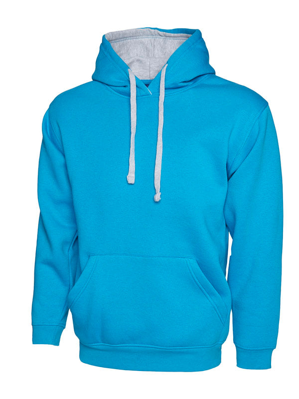 Contrast Hooded Sweatshirt UC507