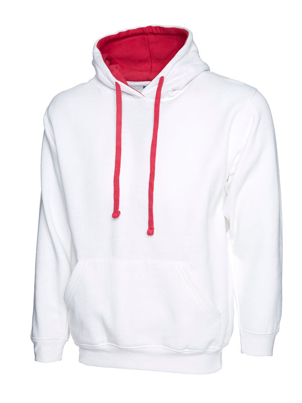 Contrast Hooded Sweatshirt UC507