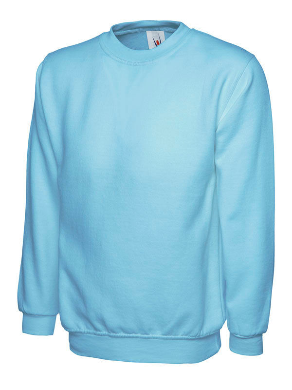 Ladies Deluxe Crew Neck Sweatshirt UC211