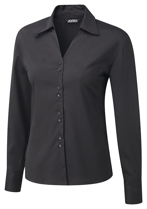 FREYA Long Sleeve Cotton Touch Blouse