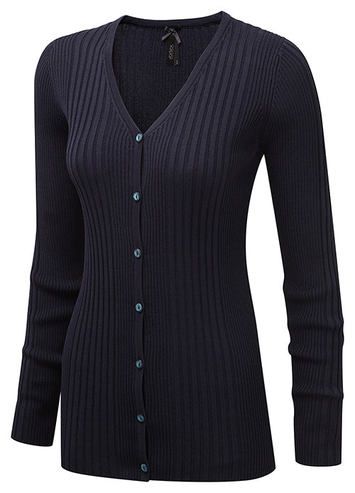 KRISTIN Long Sleeve V- Neck Cardigan